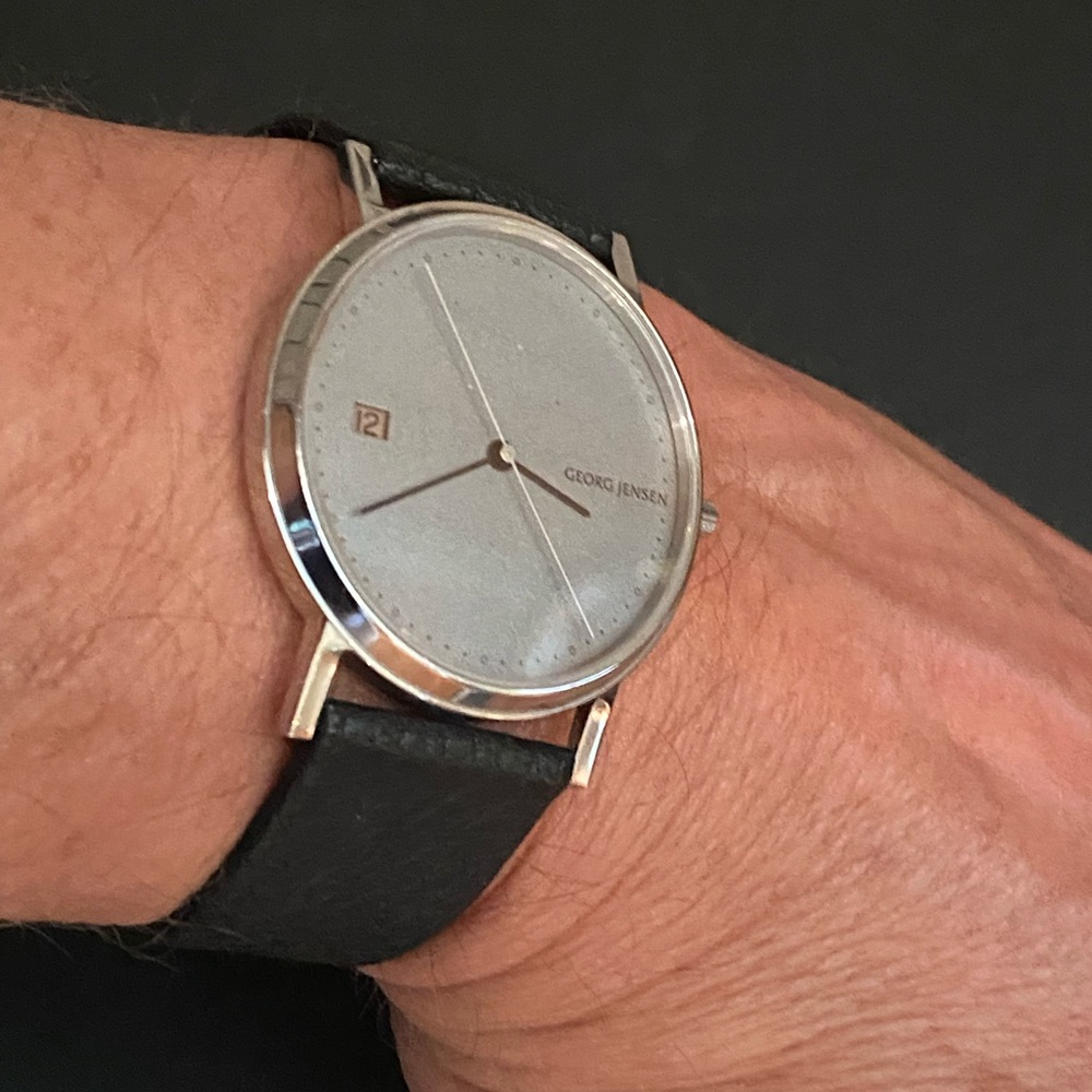 Vintage Georg Jenson quartz watch.
